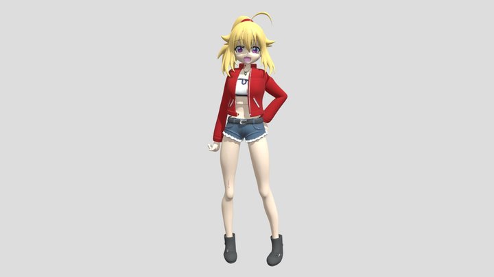 torako mordred cos 3D Model