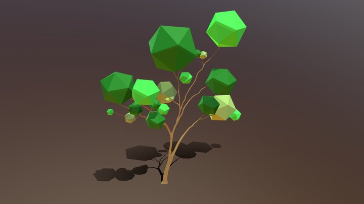 Cerrado Tree - 002 3D Model
