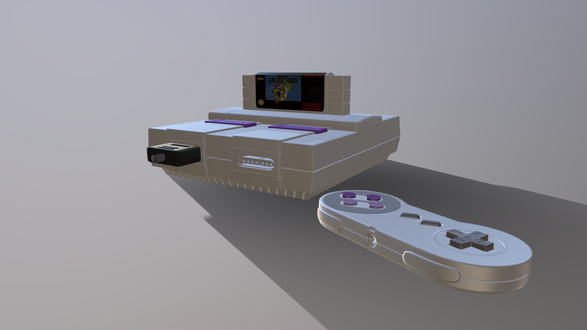 Snes Console With Controller