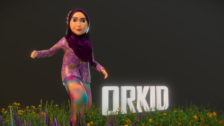 CHARACTER : ORKID 3D Model