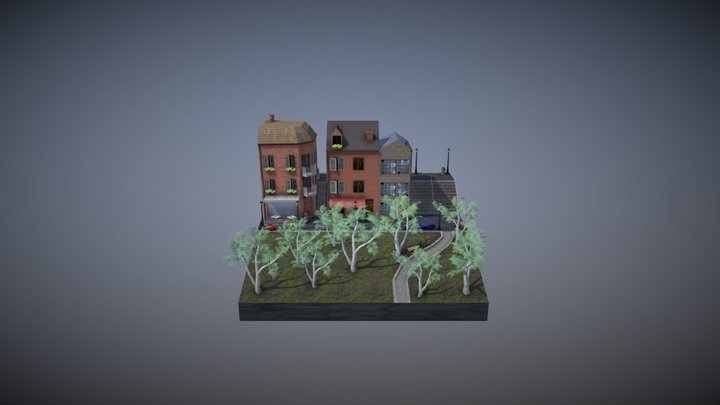 IGP23_City_Scene_Martijn_Verkerke 3D Model