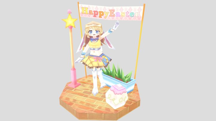 ハッピーイースター! 3D Model