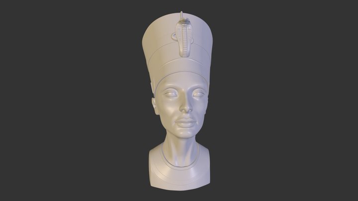 nefertiti 3D Model