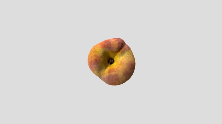 Peach 3D Model