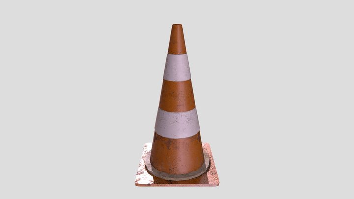 Traffic  Cone 3D Model