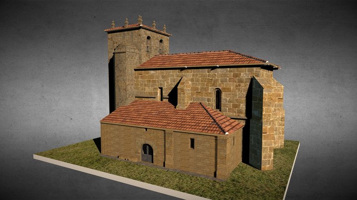 Iglesia de San Martín de Villanueva de Henares 3D Model