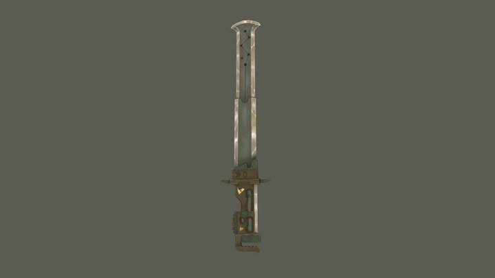 Peace Keeper | Epic Sword 3D Model