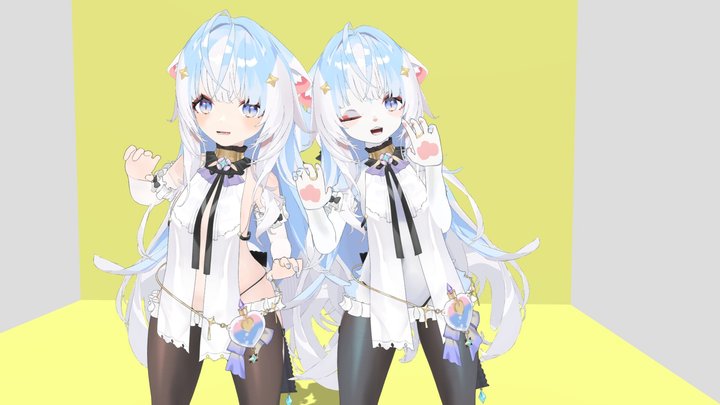 Vtuber Iluyee 3D Model