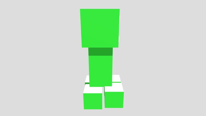 Minecraft_creeper 3D Model