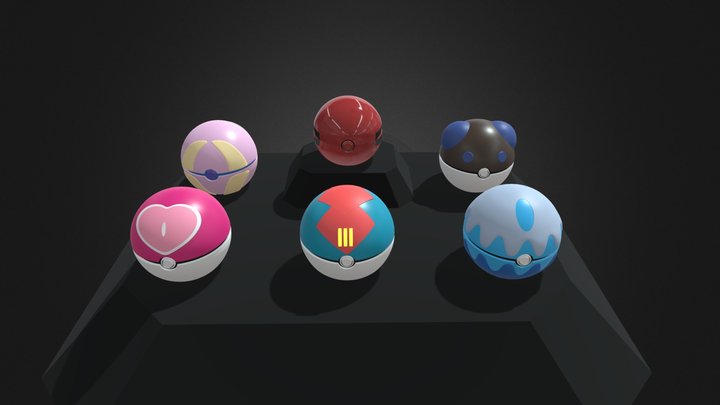 Basic Poke Ball image - Pokémon World 3D - Mod DB