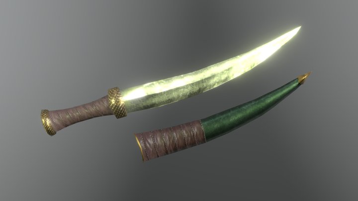 Ranger Dagger 3D Model