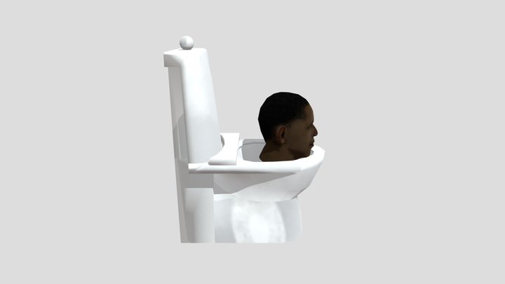 obama_toliet 3D Model