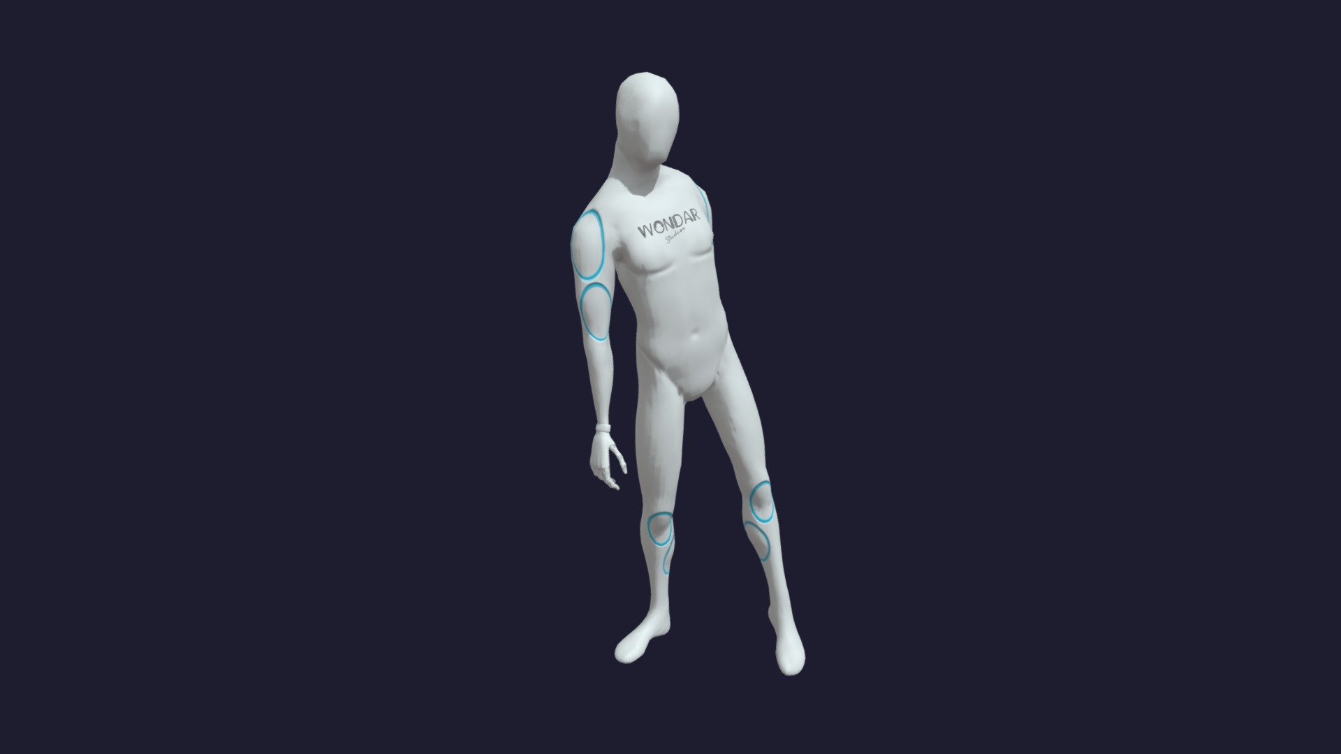 Posing 7 — Sketchfab embed 3D viewer