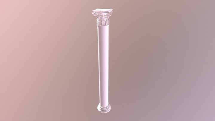 Column Of St Isaac's Cathedral 3D Model