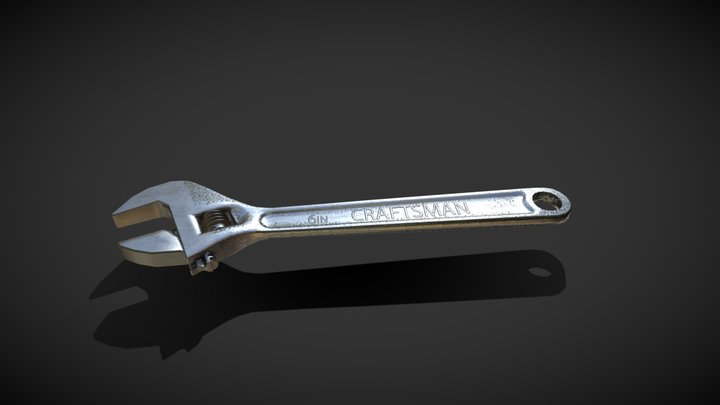 Wrench To Sketchup 3D Model