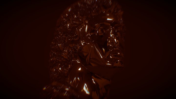 "24'Karat Bust of Helios" 3D Model