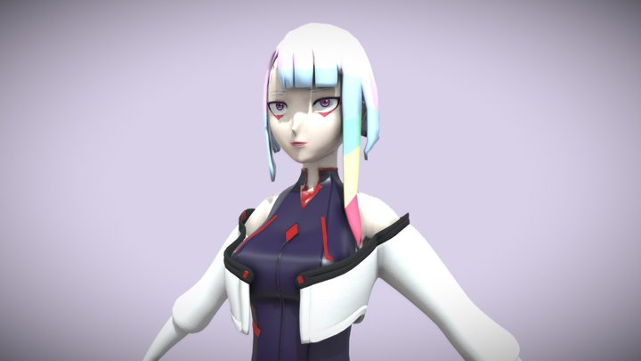 LUCY CYBERPUNK 3D Model