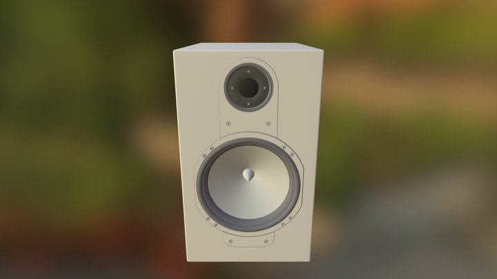 speaker 3D Model