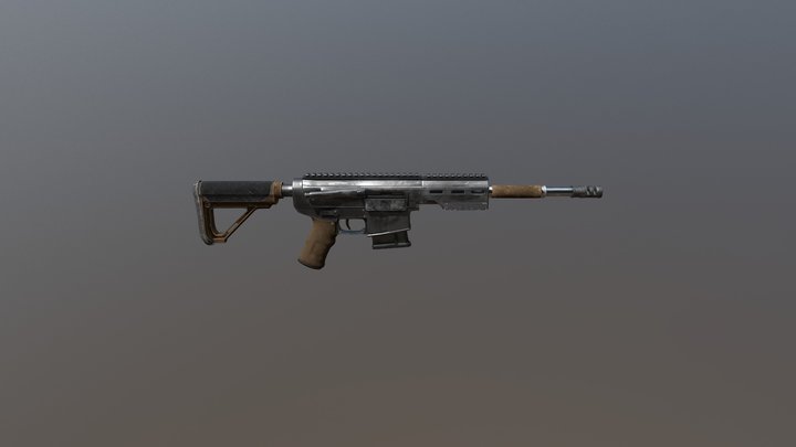 Rustic Weapon 3D Model