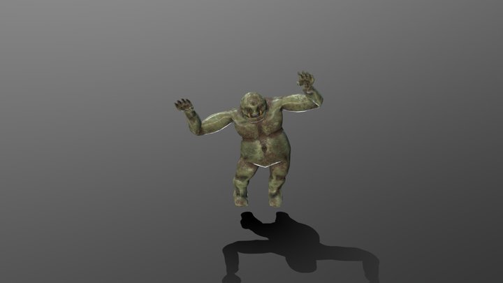 Ogre Dance 3D Model