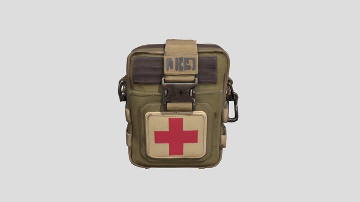 Medical Kit Bag 3D Model