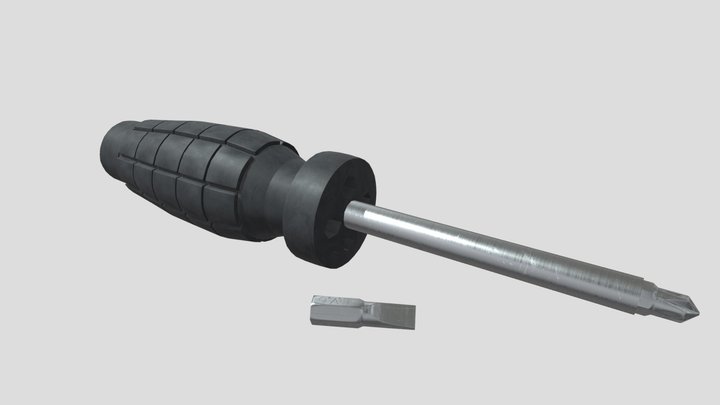 Screwdriver 3D Model