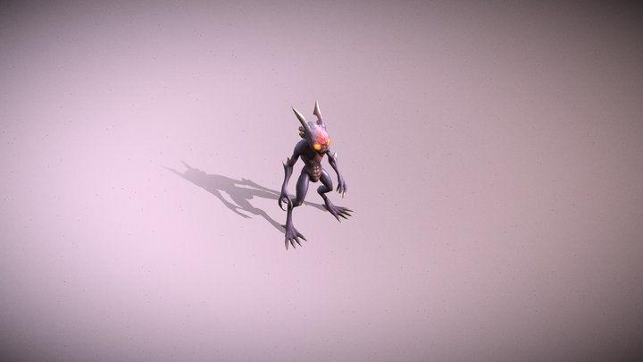 Monster02_ All Anim 3D Model
