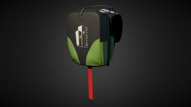 SkySaver Backpack 3D Model