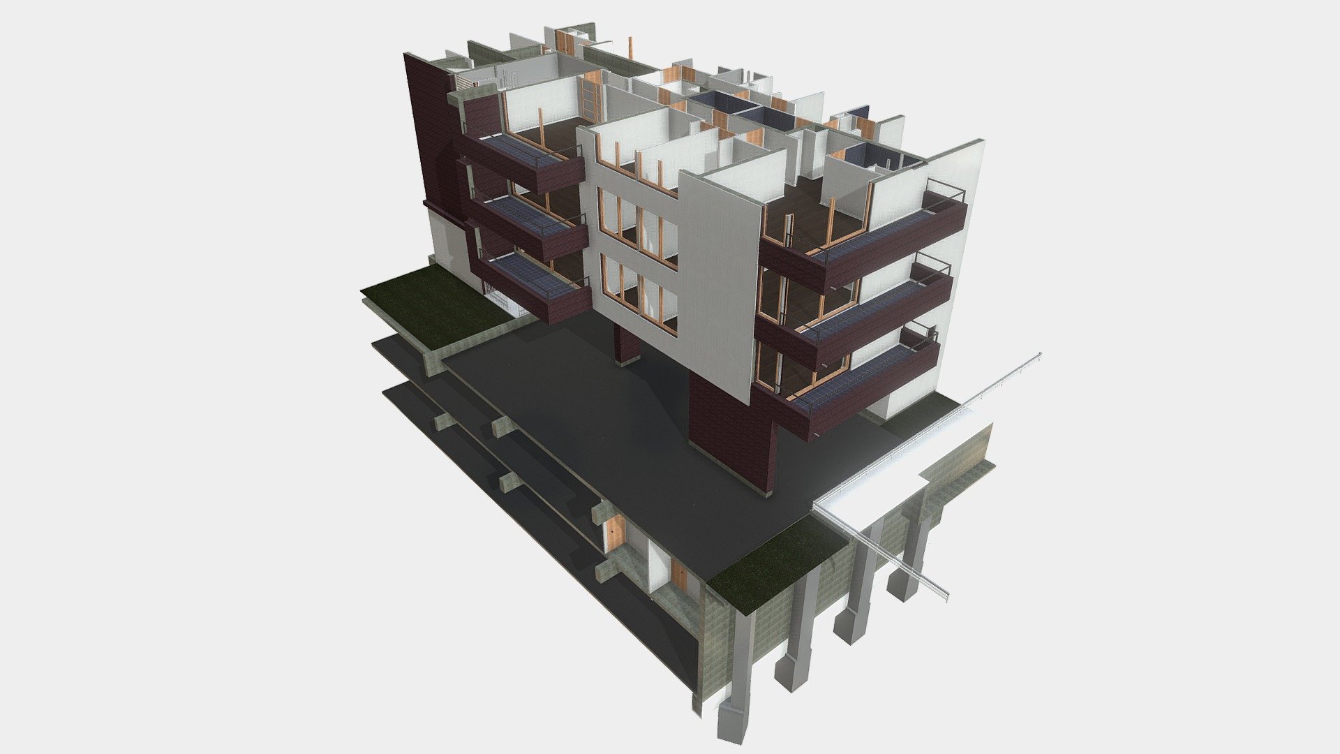 Sección Modelo BIM - 3D model by upbim [abc5f20] - Sketchfab