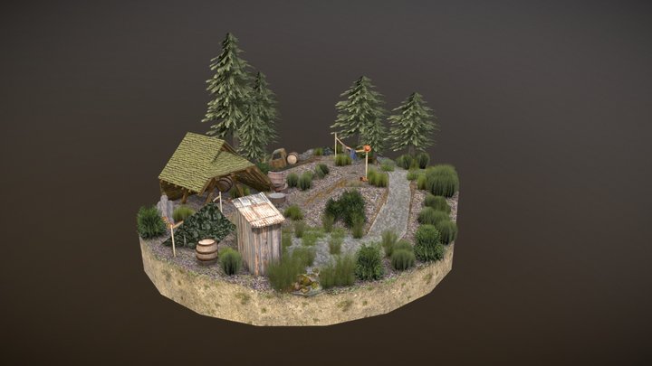 Forest Loner - End Assignment 3D1 3D Model