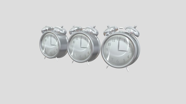 Alarm Clock 3D Model