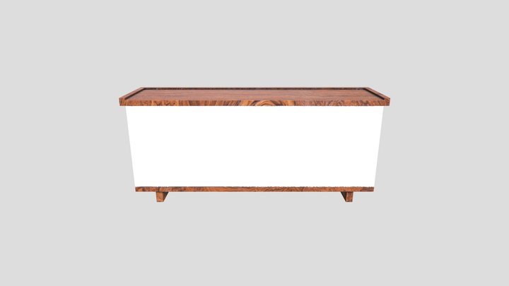 Living Room Cabinet 3D Model