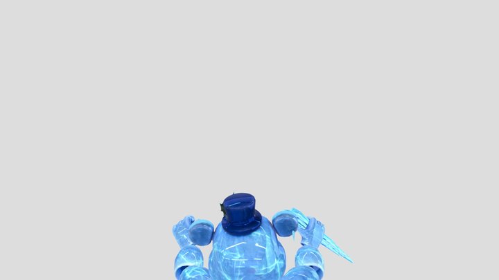 Freddy Frostbear - Fnaf Ar Special Delivery 3D Model