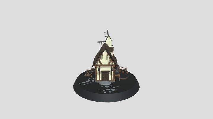 Witch house abandon 3D Model