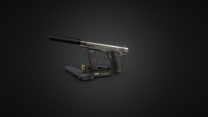 Colt1911 3D Model