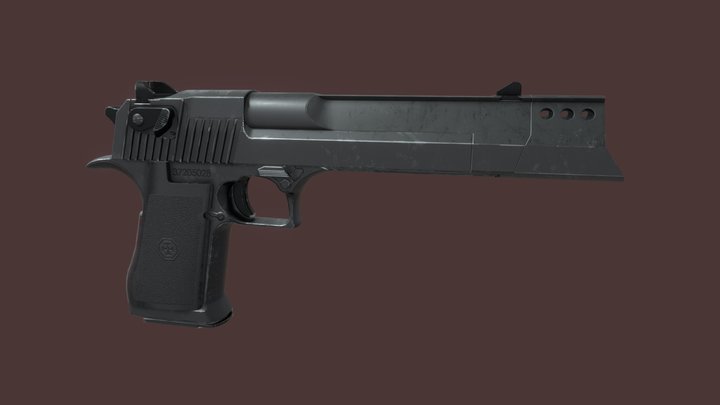 Desert Eagle - Download Free 3D model by ELIZION (@ELIZION) [cabde59]