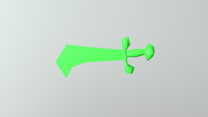 Simple-sword 28d 3D Model