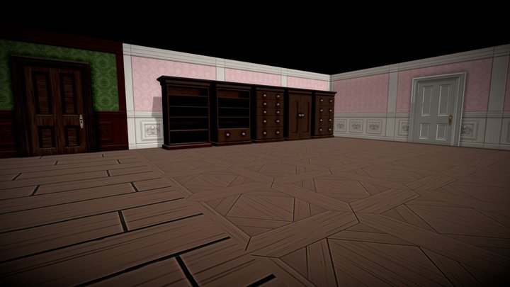 Victorian House 3D Model