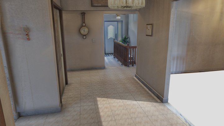 Hallway 3D Model