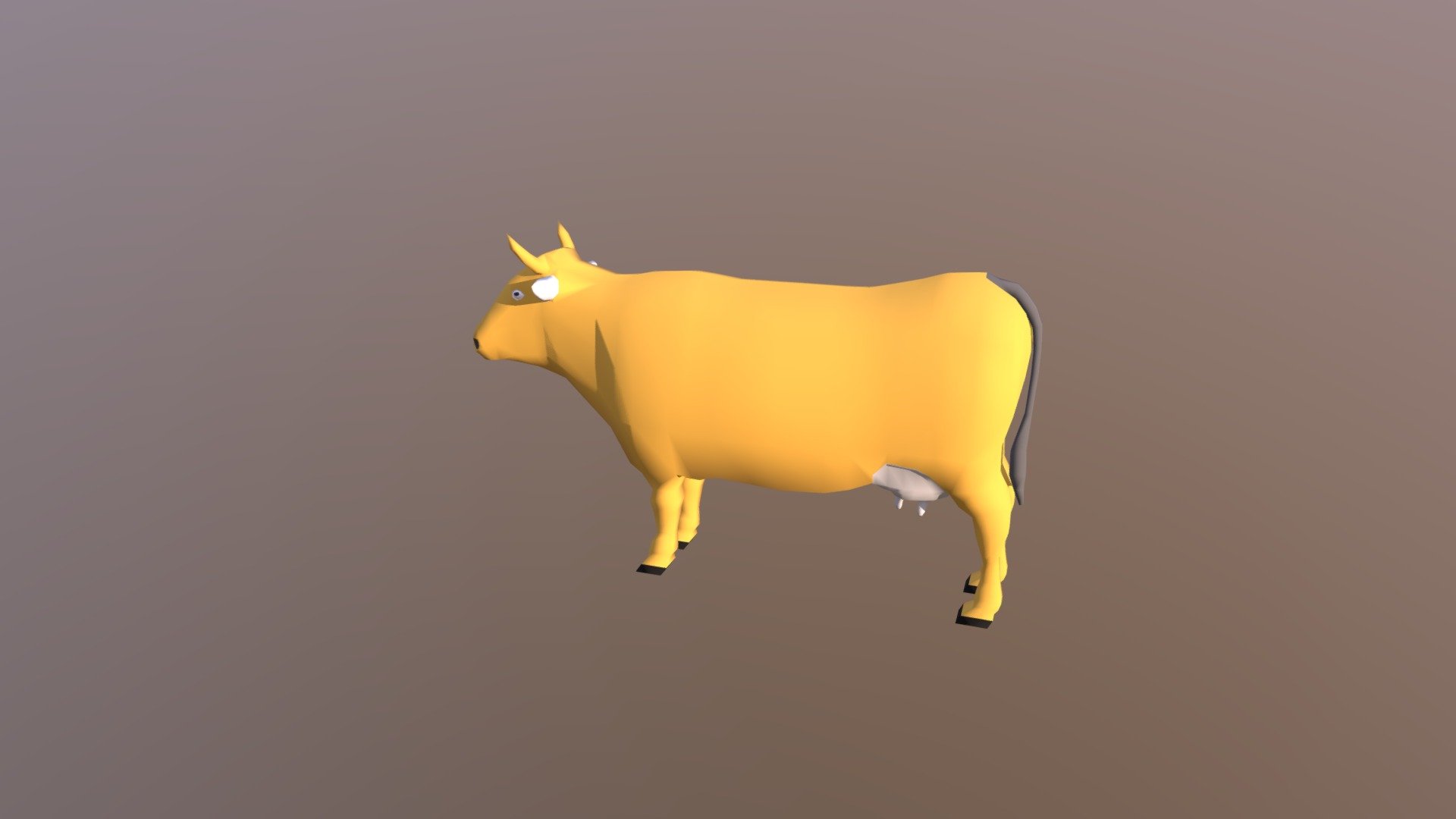 Vaca Low Poly