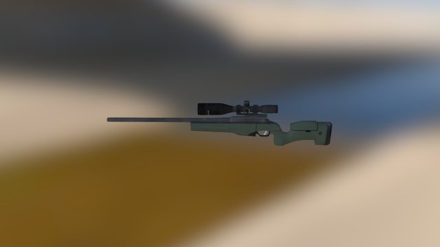 Sako TRG-42 3D Model