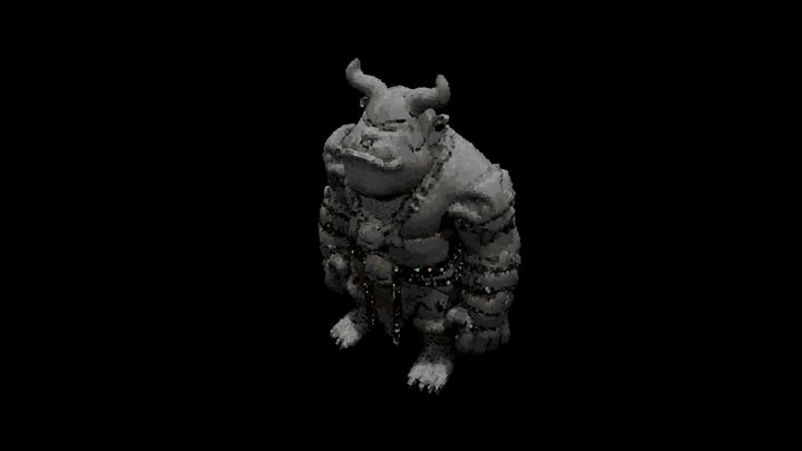 Ork warlord lighting test 3D Model