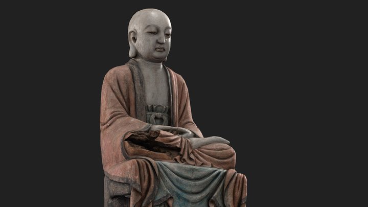 Seated Buddha - Multiband analysis 3D Model