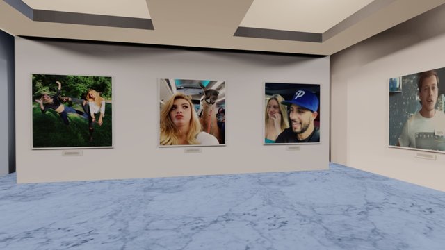 Instamuseum for @Lelepons 3D Model
