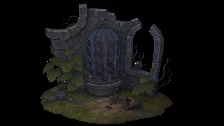 Witch's grave 3D Model