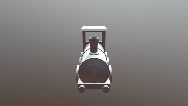 ToyTrain 3D Model