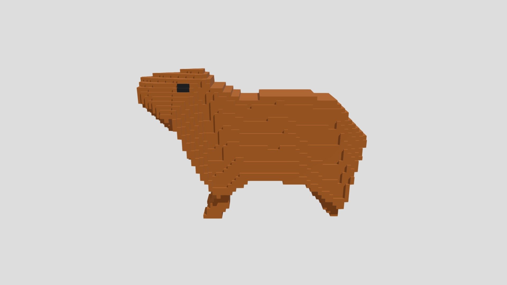 Capybara - Download Free 3D model by Rectus (@rectus) [445b5a9]