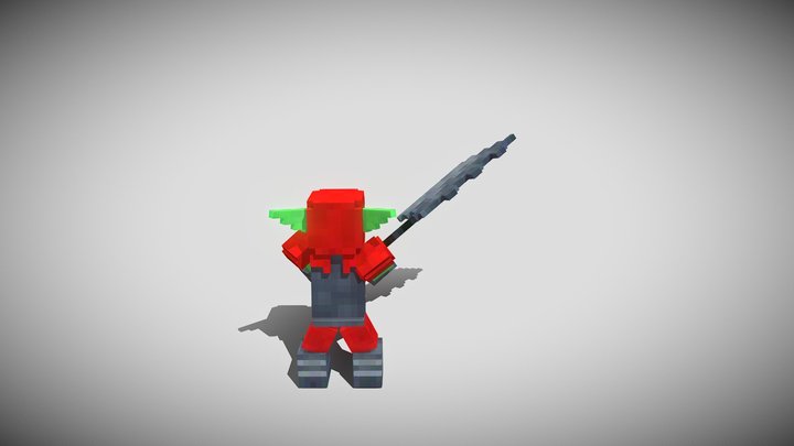 Drow lance master 3D Model