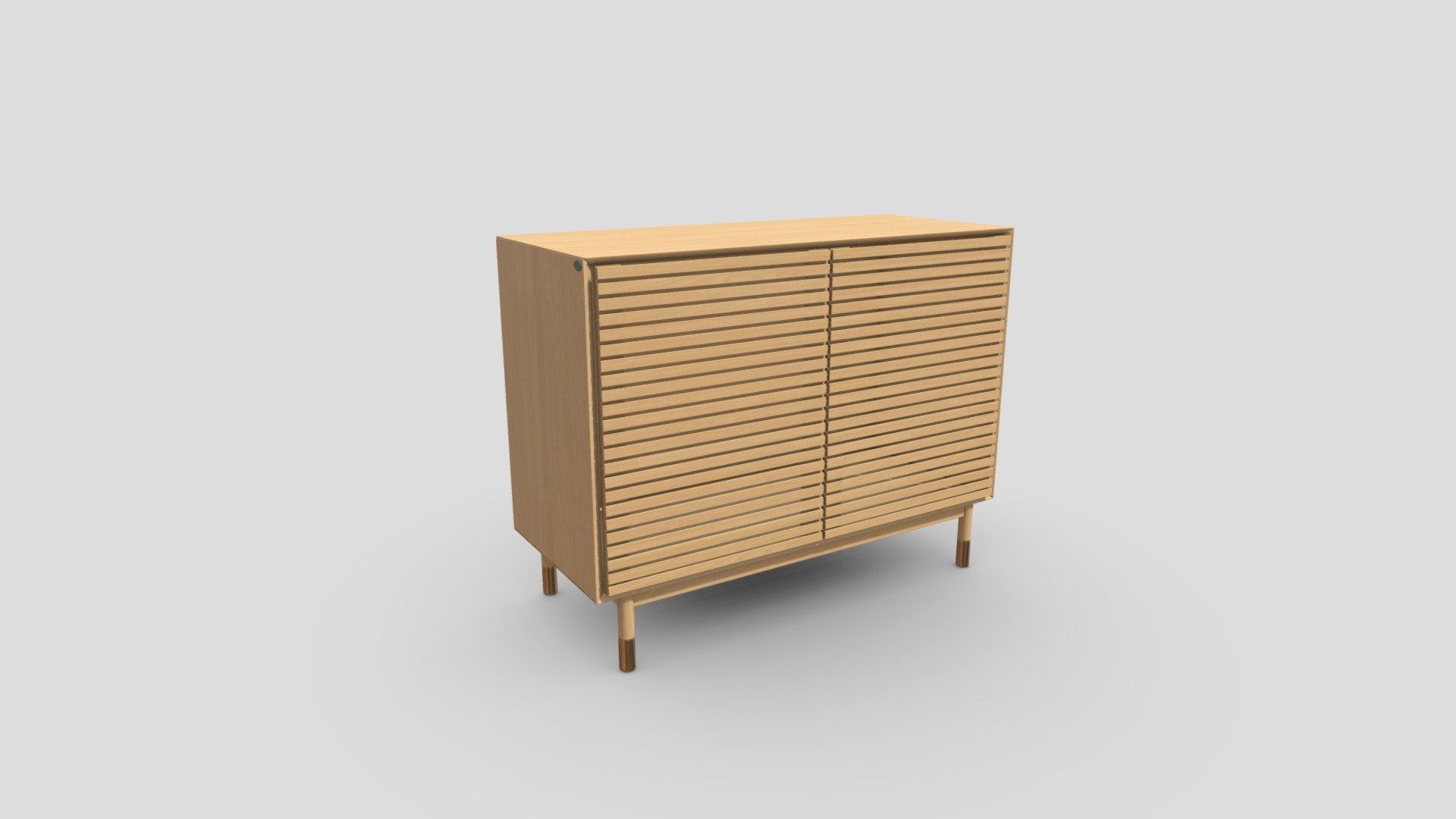 MOS unit 3 white oak Buy Royalty Free 3D model by interior