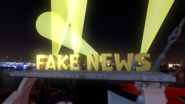 Fake News park – Modello 3D gratuito STL